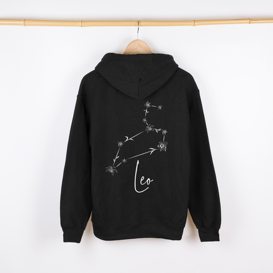 LEO Floral Constellation Hoodie/Zip-up/Crewneck