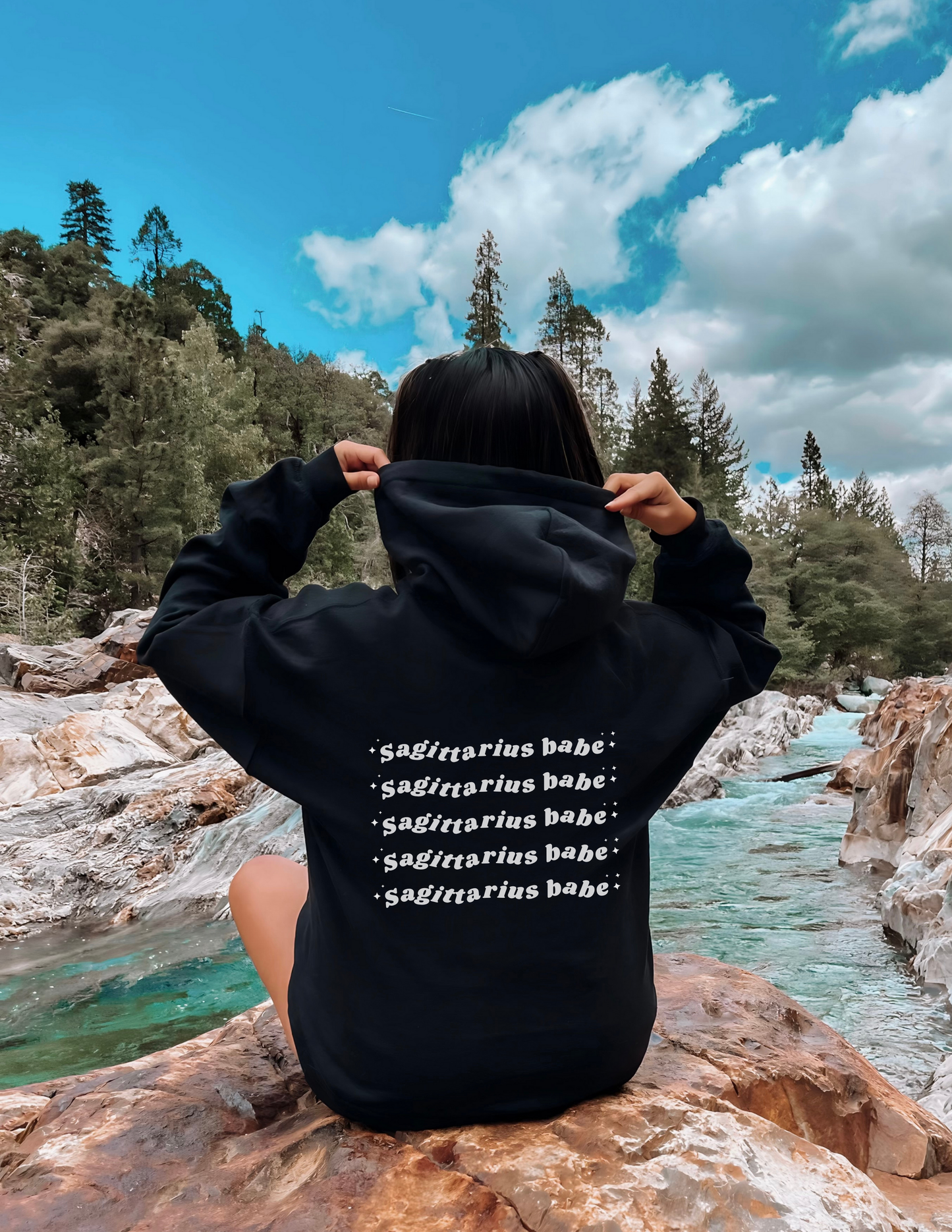 SAGITTARIUS Babe Zodiac Hoodie/Zip-up/Crewneck